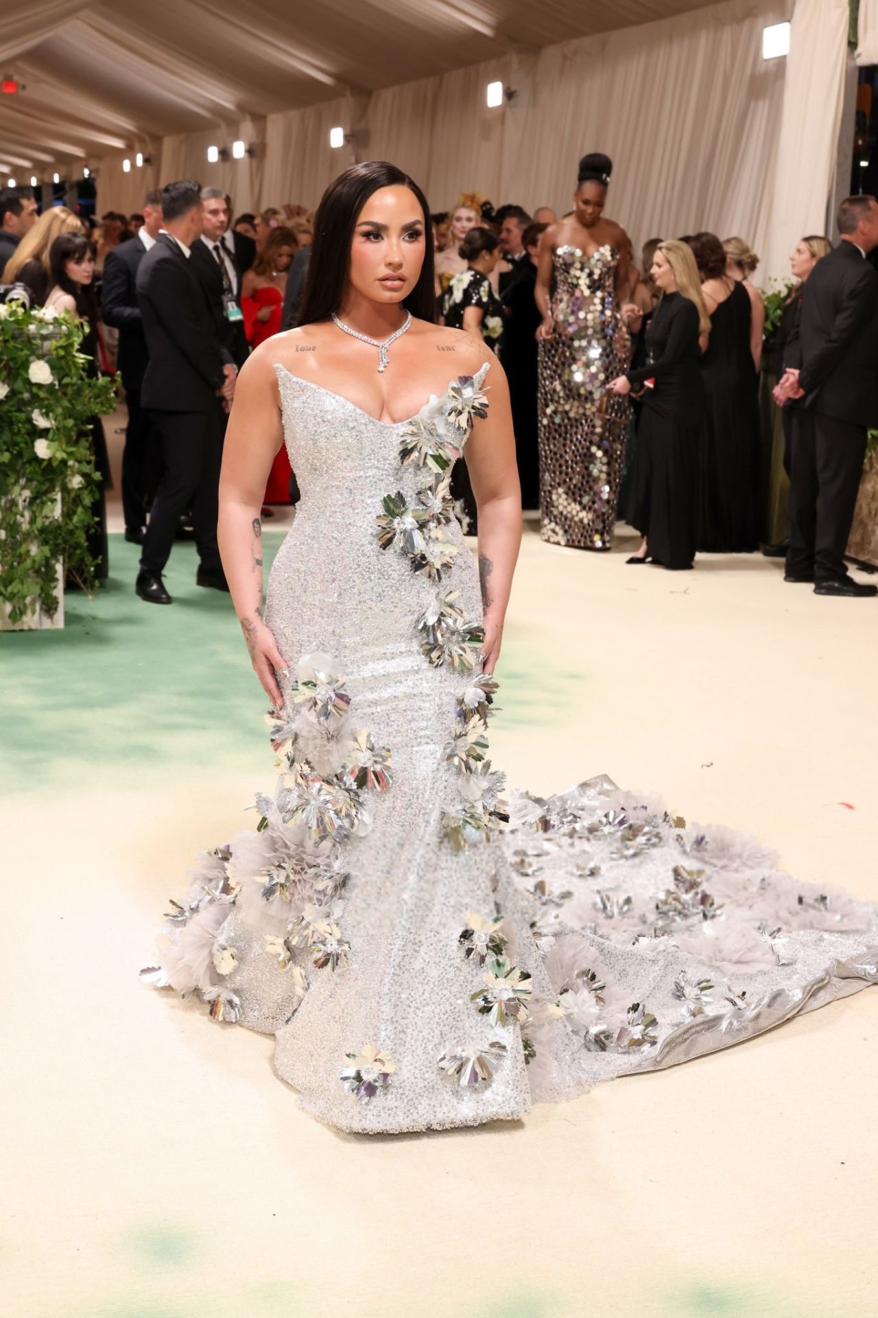 Demi Lovato at Met Gala 2024 in New York City06